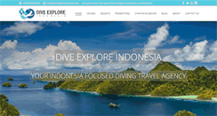 Desktop Screenshot of diveexploreindonesia.com